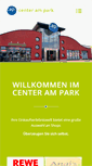 Mobile Screenshot of center-am-park.de