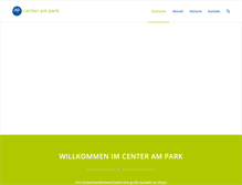 Tablet Screenshot of center-am-park.de